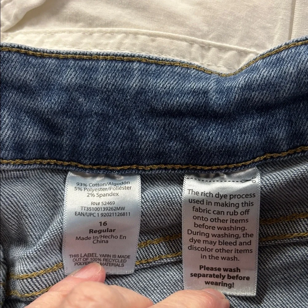 Time and Tru Light Blue Skinny Jeans - Picture 3 of 6